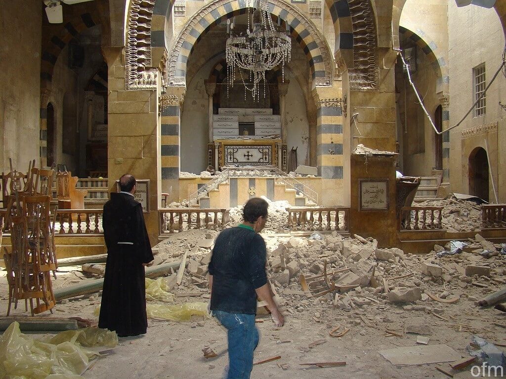 Františkán v Sýrii
